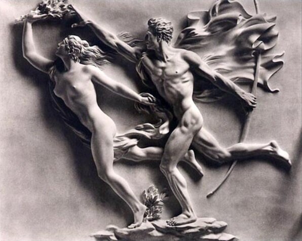 Брекер. Аполлон и Дафна. 1940.