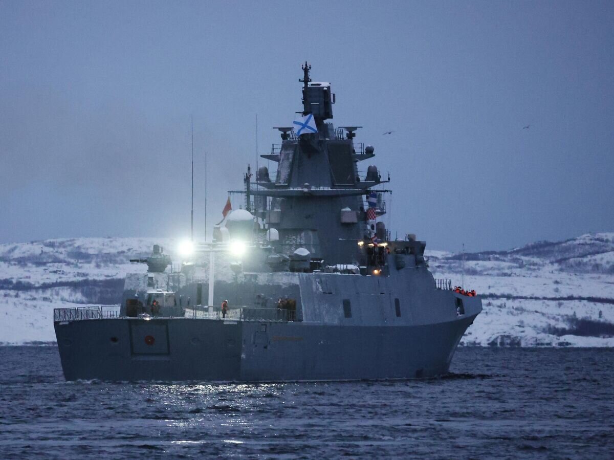    Фрегат "Адмирал флота Советского Союза Горшков" уходит на боевую службу© РИА Новости / Павел Львов