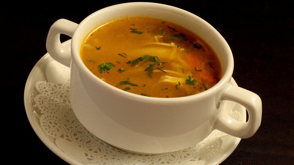 На первое - суп. Фото взято из интернета https://clck.ru/3B753c