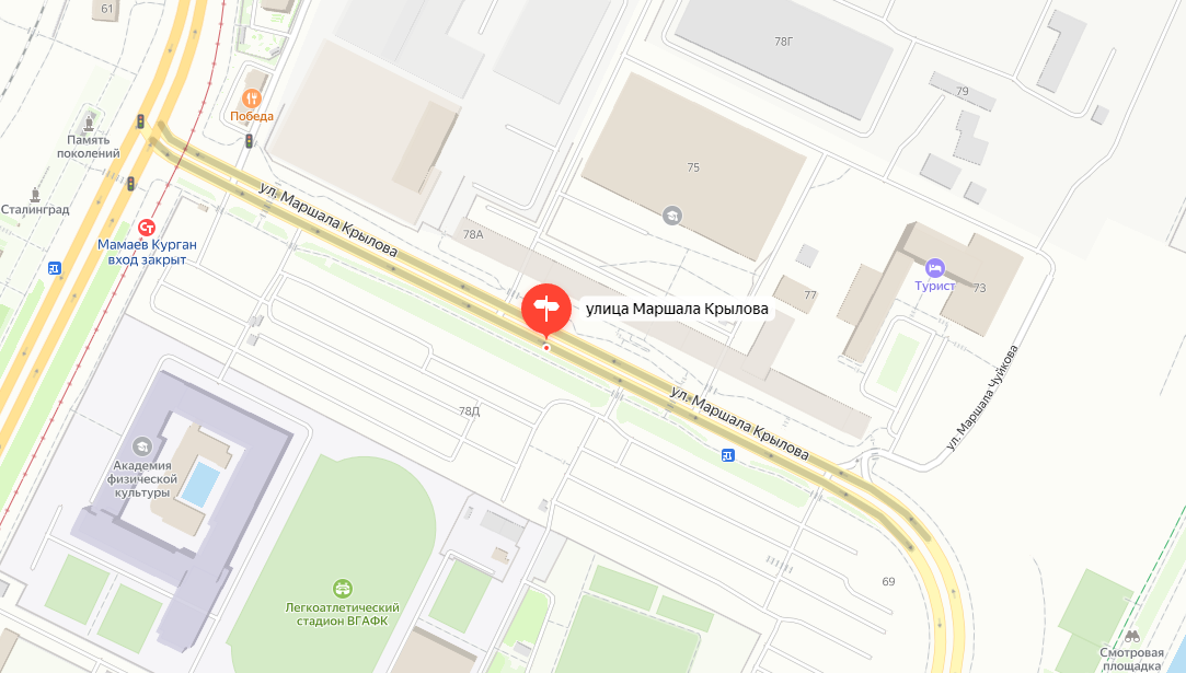 Взято с сервиса Яндекс.Карты