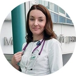 Виктория Святославовна Дедкова, врач-терапевт медицинского центра «Нордин»