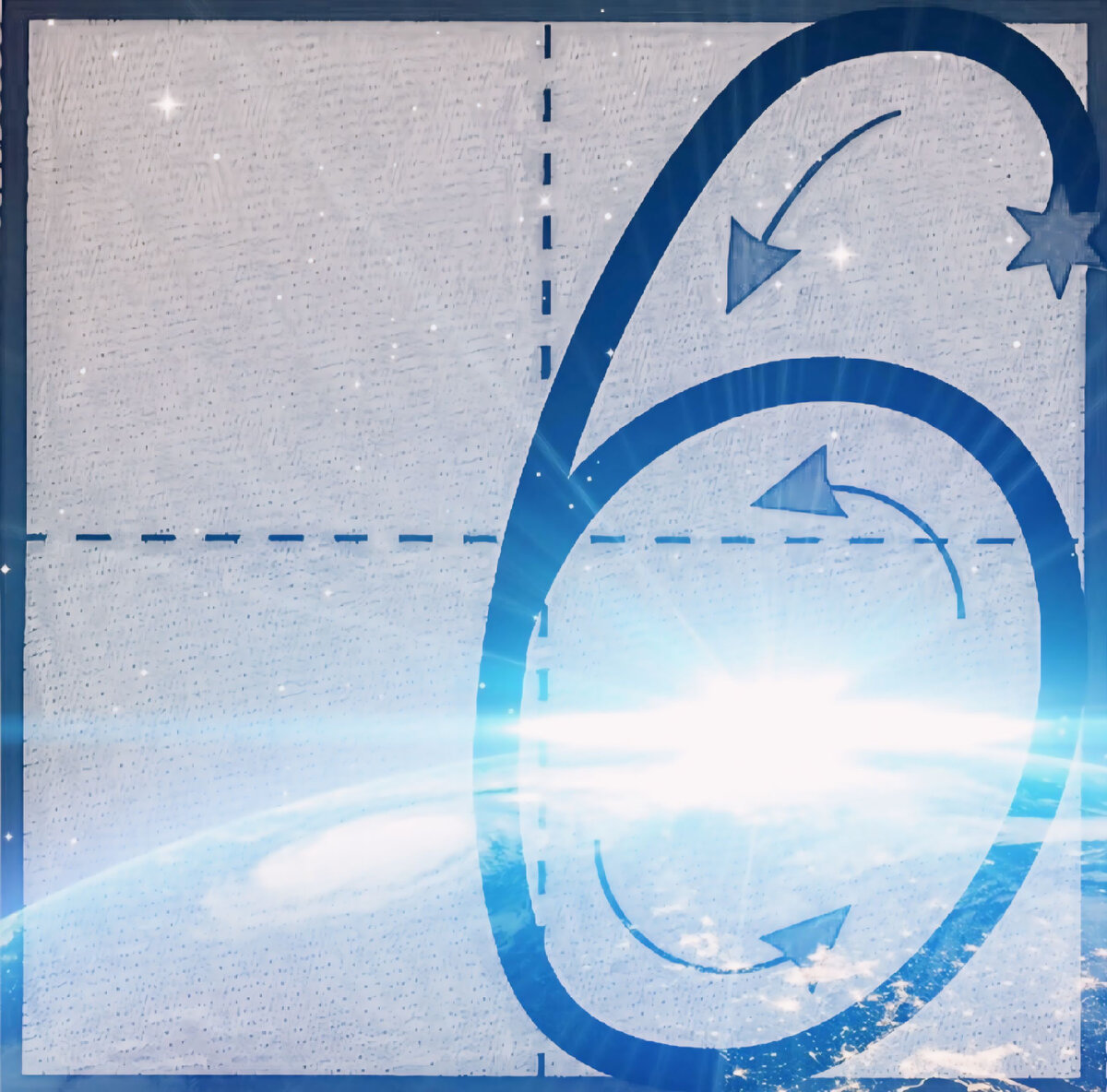 Душа спускается на Землю и ходит тут по кругу. Попадает в цикл перерождений из-за желания ощутить все земные радости. Шестёрка прописана на Земле, а Девятка в небесах…