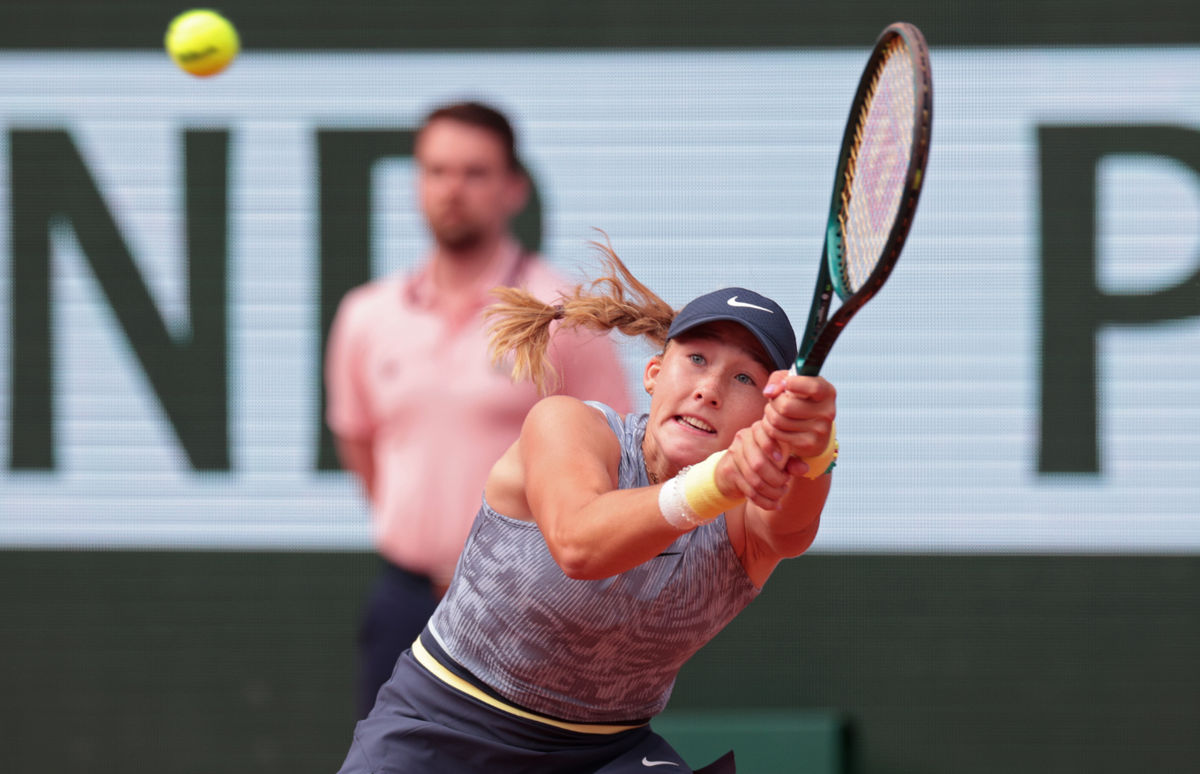 Мирра Андреева остановилась в шаге от финала "Ролан Гаррос". Фото: globallookpress