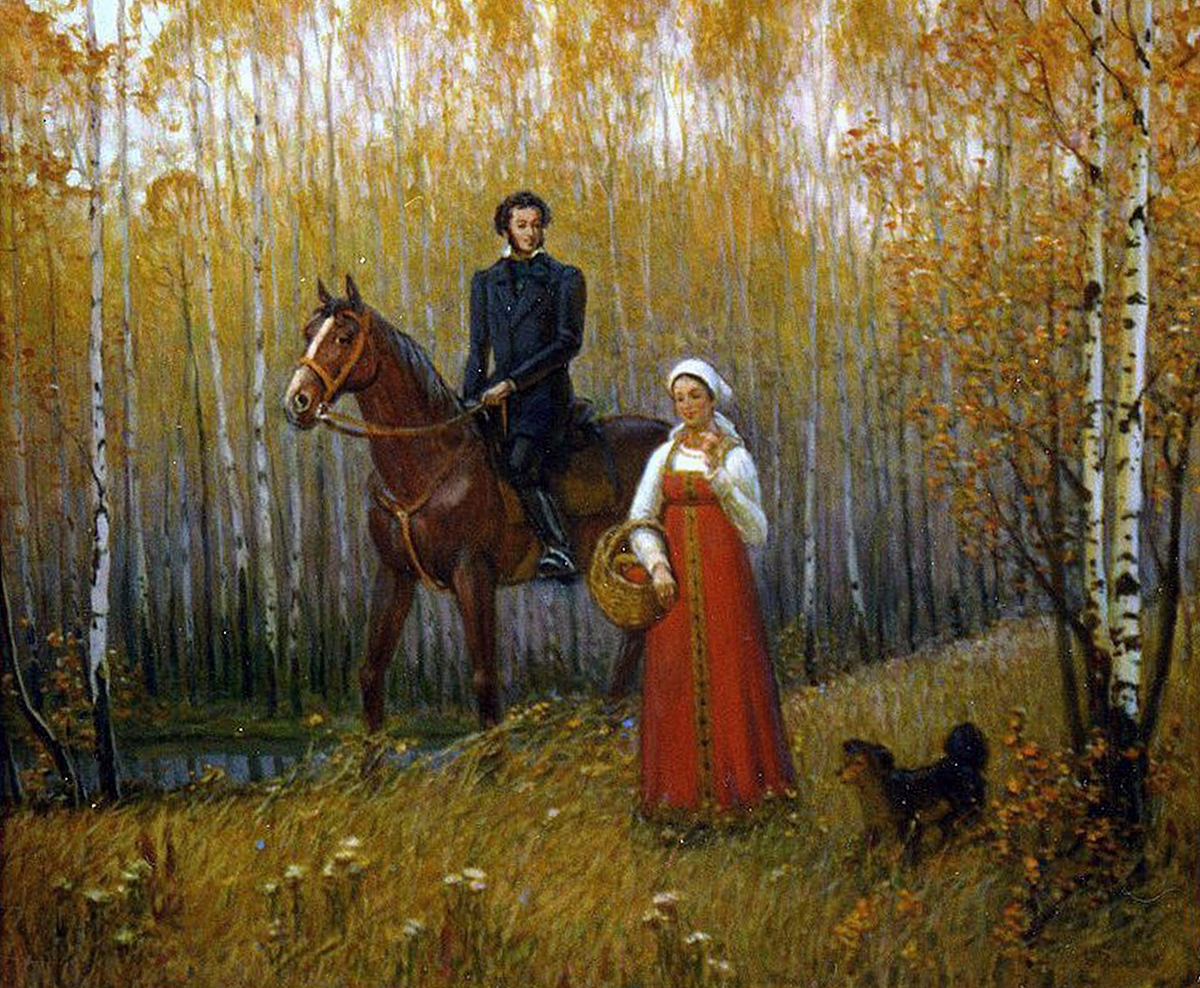 Пушкин в Болдино. Из открытых источников