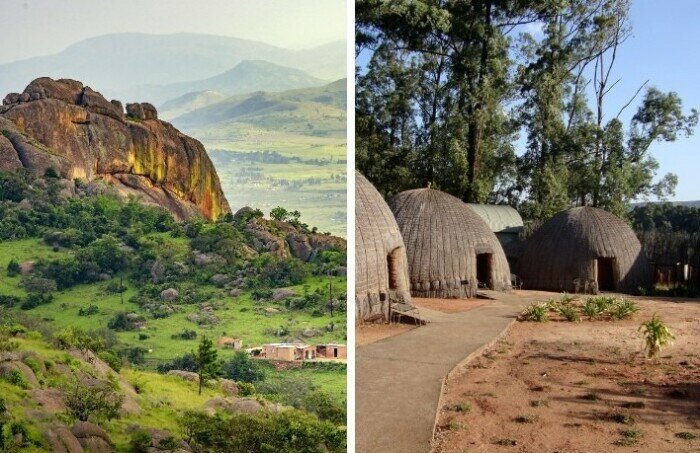  Свазиленд (Эсватини), крохотная страна с монархом Мсвати III.