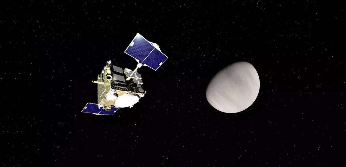 Akatsuki на орбите венеры. Источник: NASA