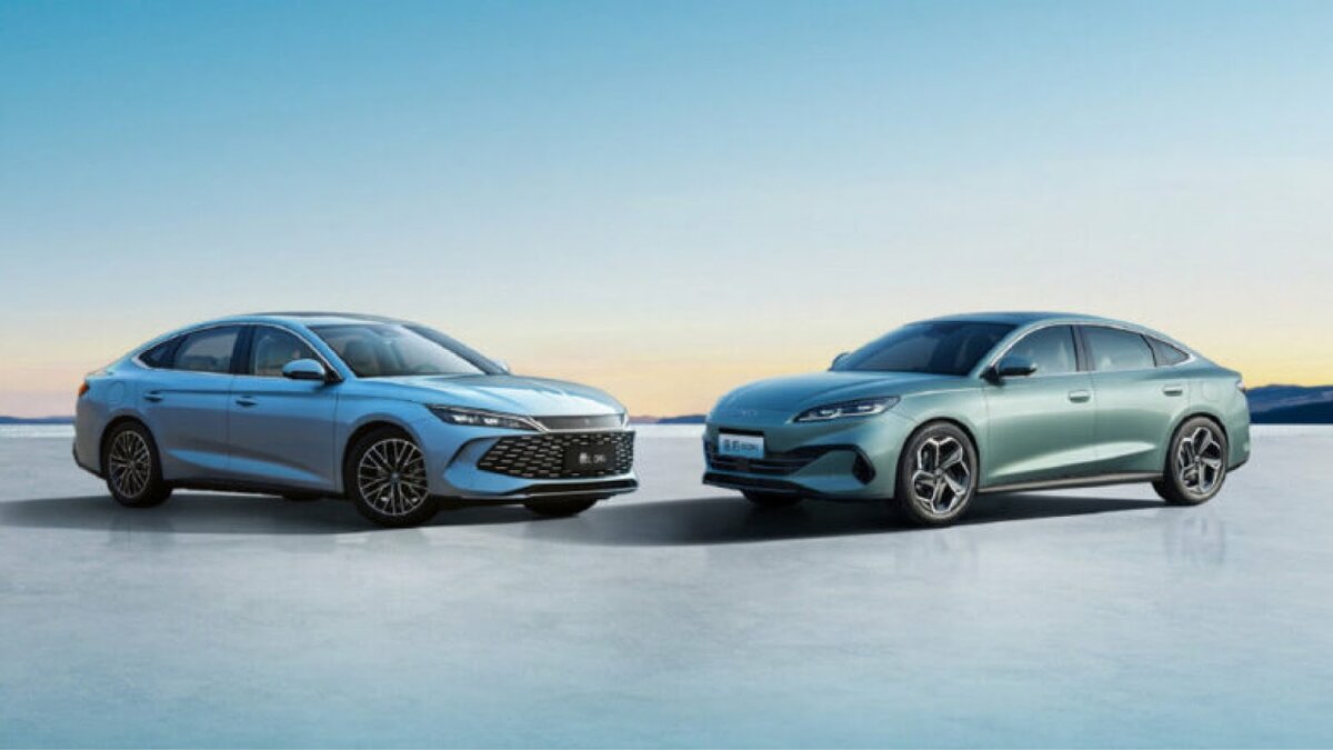 Новые модели Qin L и Seal 06 BYD