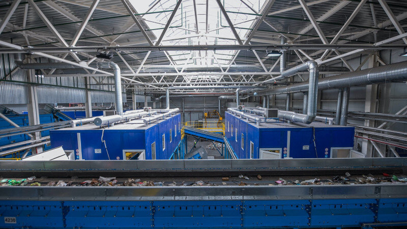     Завод по переработке мусора. РЭО.