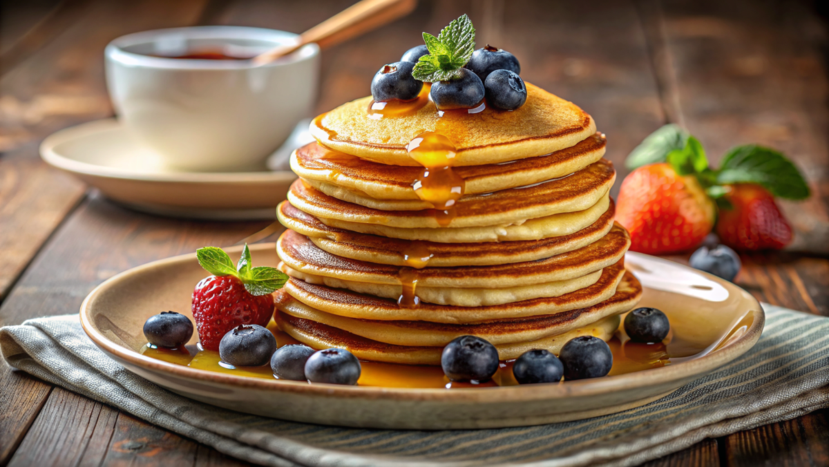 Овсяные панкейки