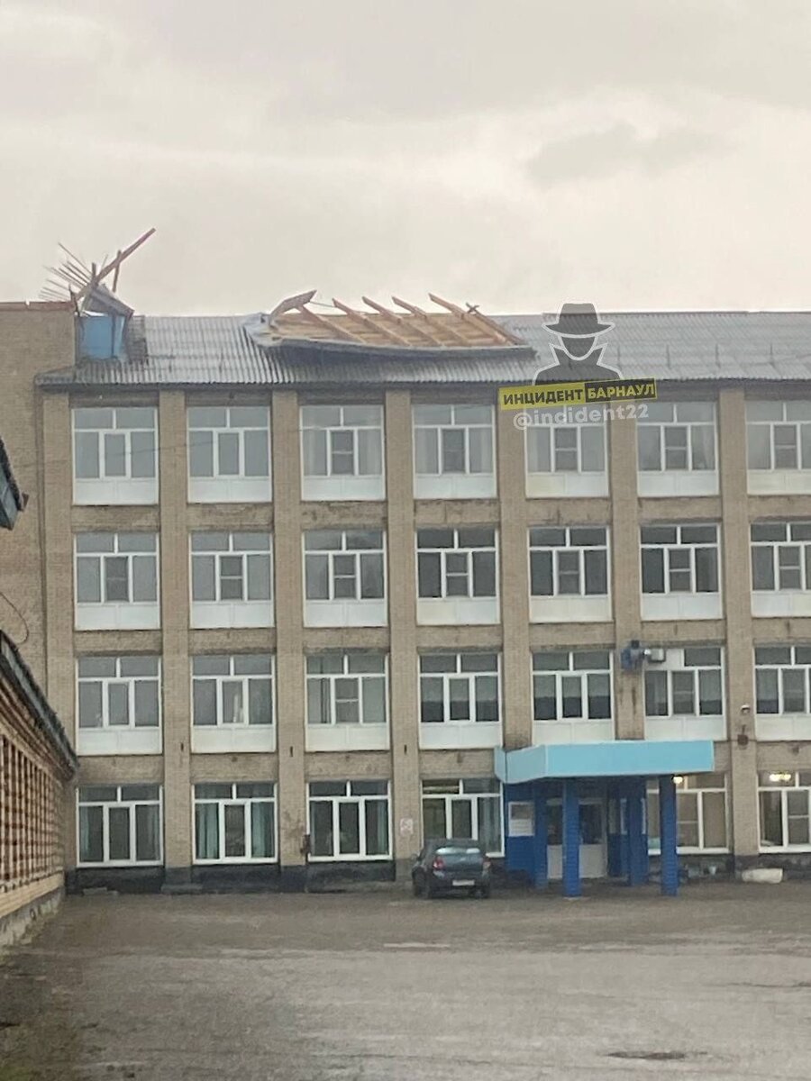    Гроза в Барнауле. Источник: "Инцидент Барнаул"