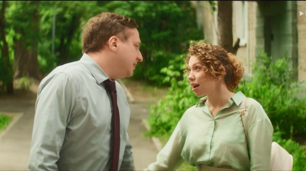 "Развод по расчёту". Кадр из сериала. Скриншот