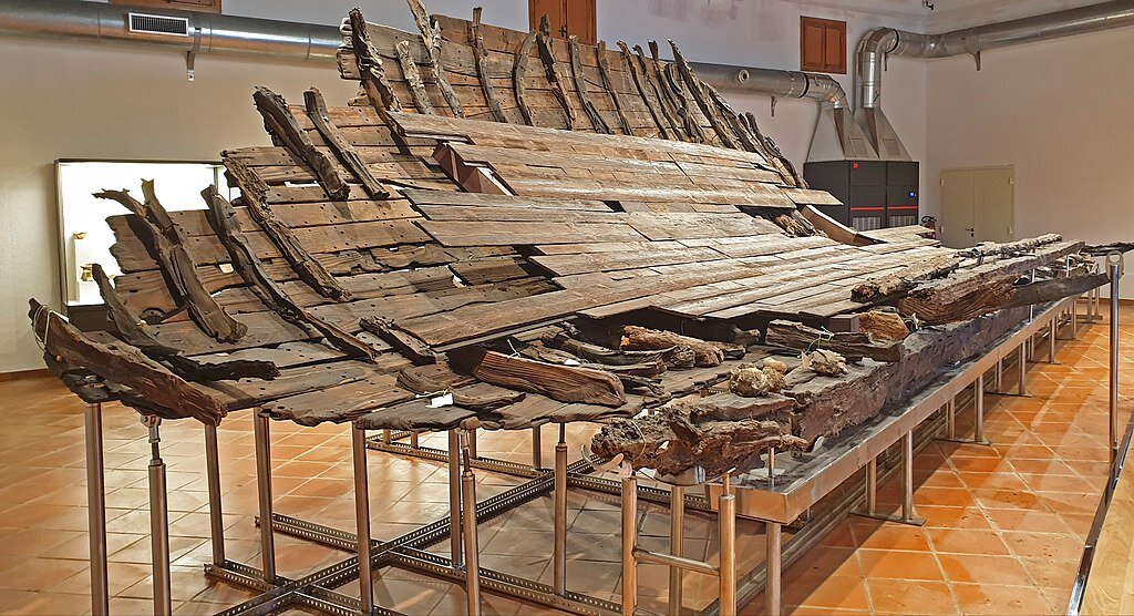 Обшивка римского корабля, погибшего при Дрепане. Civa61, Wikimedia