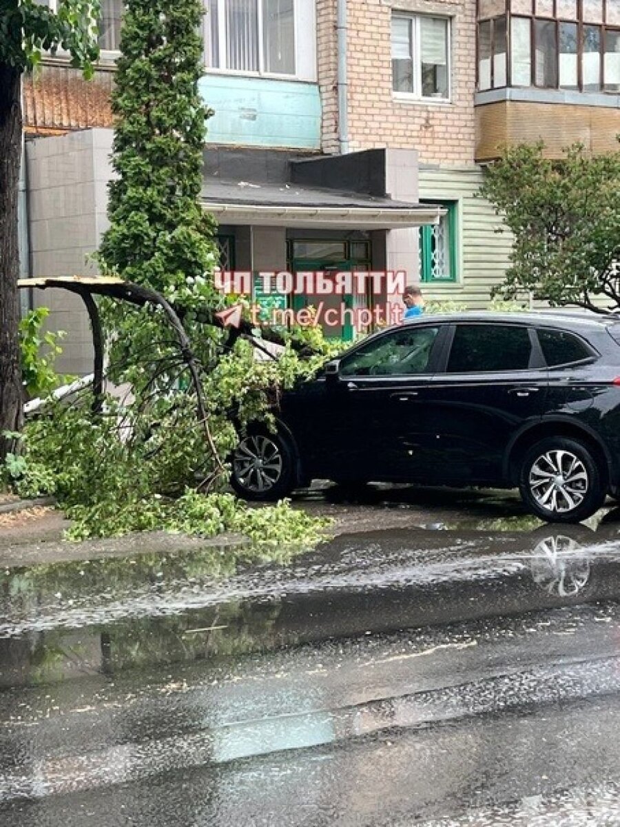    Последствия ливня в Тольятти. Источник: vk.com/patrul_tlt