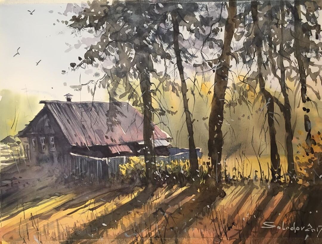 Художник Николай Солодов