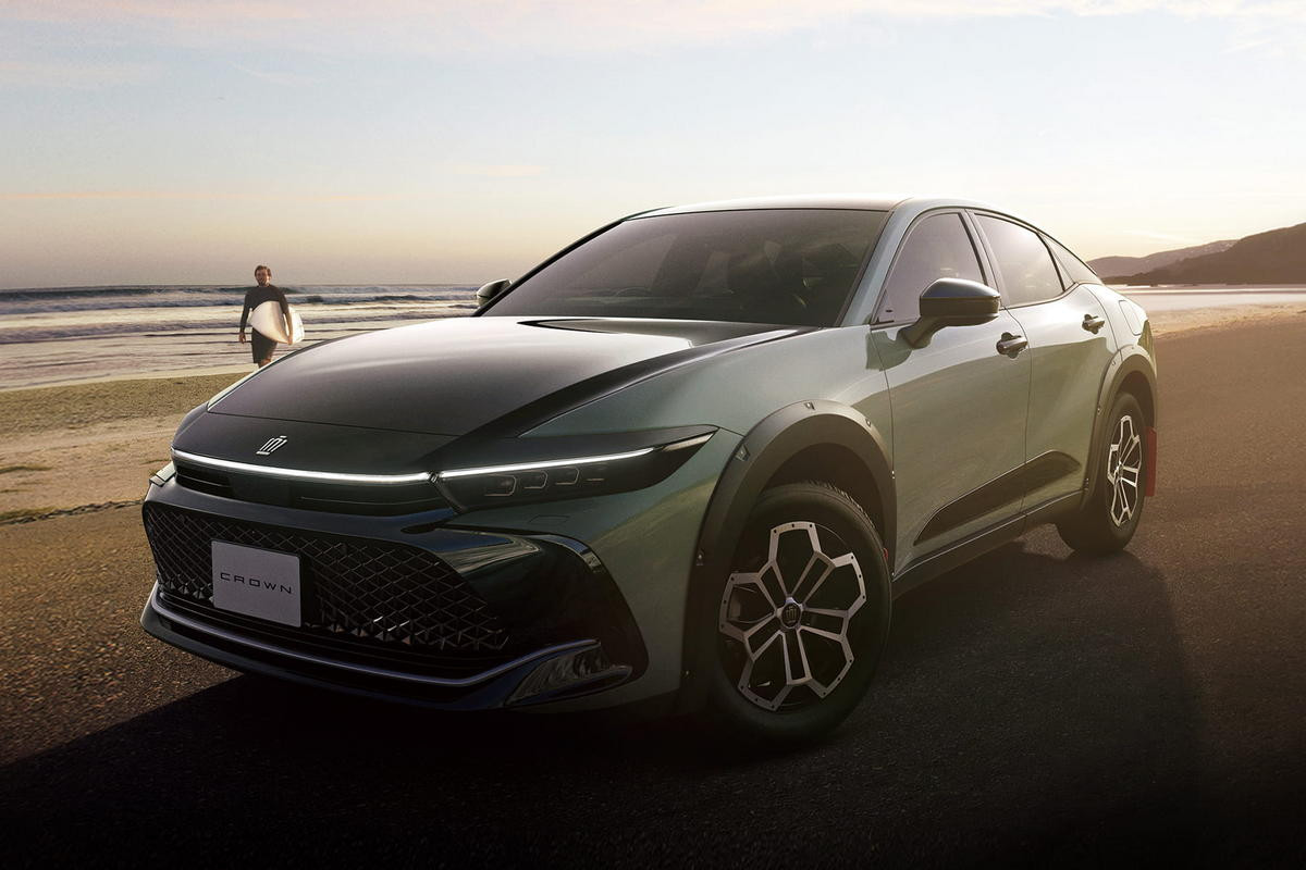 Эта же платформа GA-K используется для кросс-седана Toyota Crown Crossover (название для японского рынка)