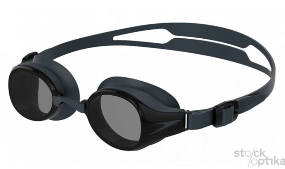 Рецептурные очки для плавания Speedo со сменными носовыми перемычками и мягкими прокладками.