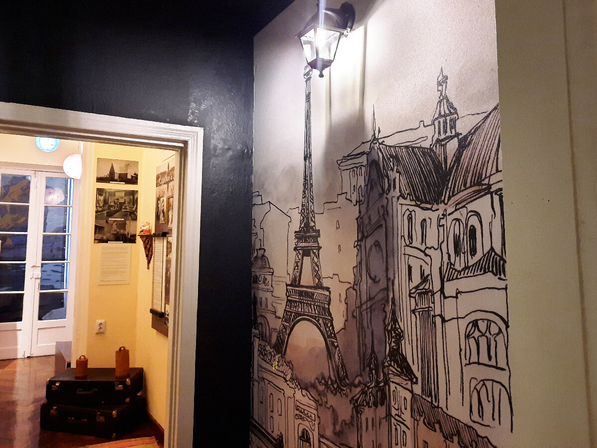 Одна из комнат в доме-музее Коровина