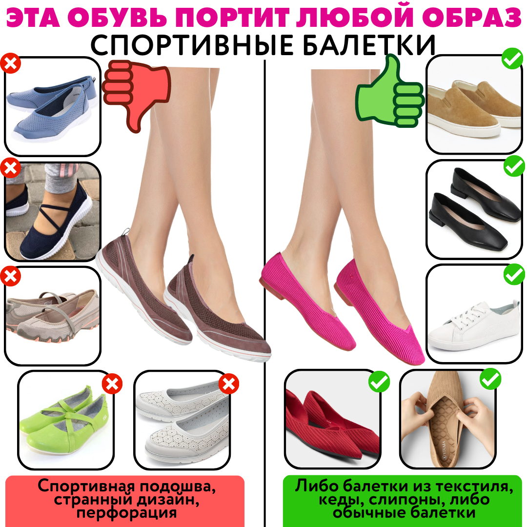 Трудности при выборе обуви можно разделить на 2 категории. Первая скорее связана с умением комплектовать обувь, зачастую очень хорошую, с одеждой.-2
