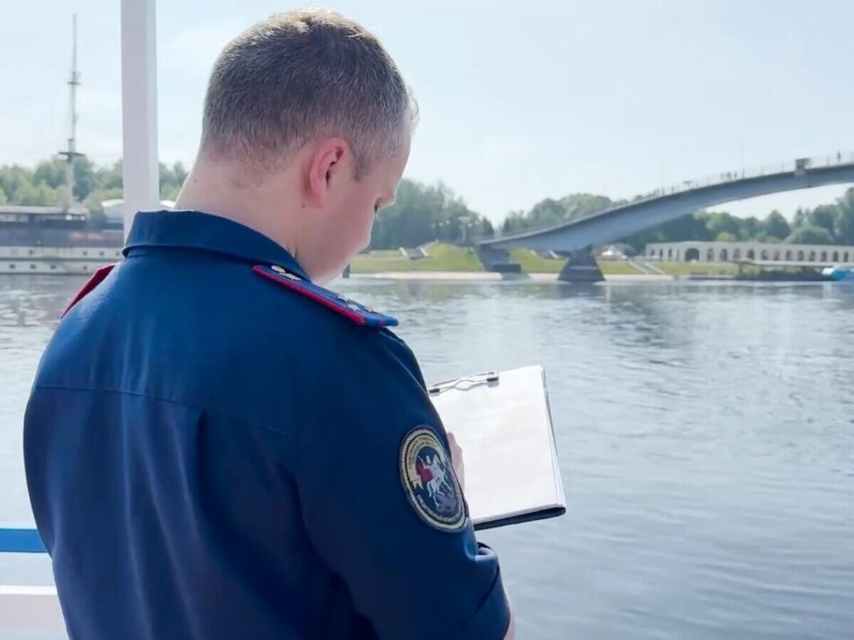    Место происшествия, где студенты из Индии утонули в Новгороде © Следственный комитет Российской Федерации