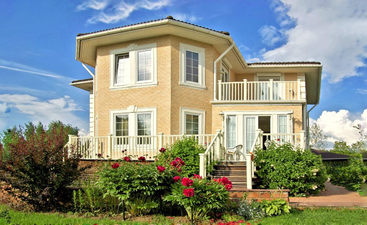 Дом по проекту "Усадьба". Фотобанк СК БАКО