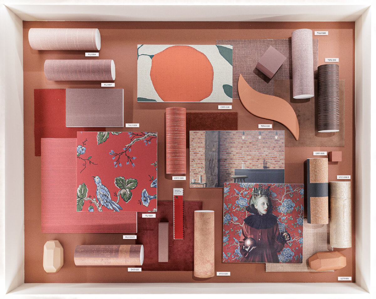 Мудборд Rose Palette