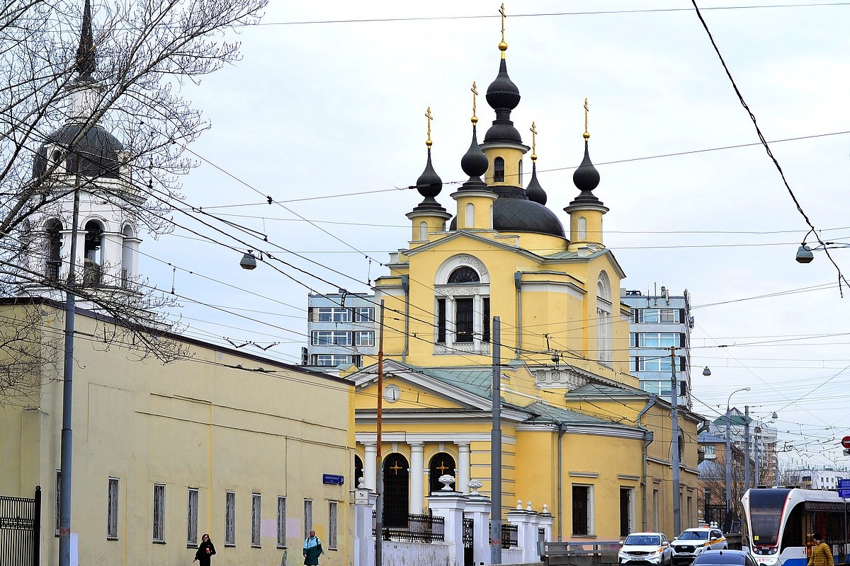 Храм Покрова Пресвятой Богородицы - улица Нижняя Красносельская 12.