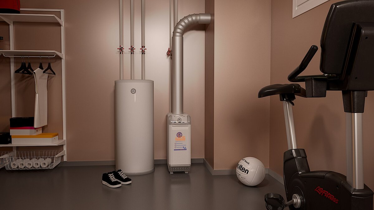 Газовый котел "S-Term 2.0" с технологией Aqua Life