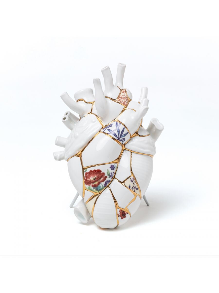 Ваза Love in Bloom Kintsugi, 25 см