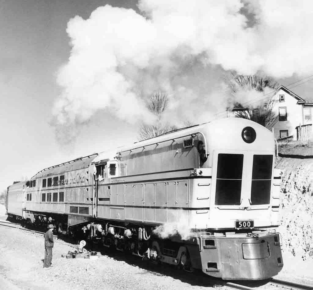 Паротурбовоз-локомотив Болдуина М-1.