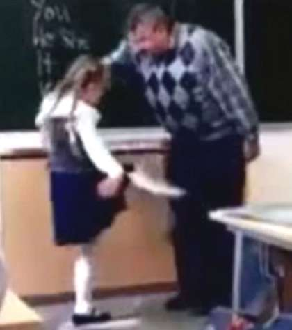 Так ученица выразила свое несогласие с учителем