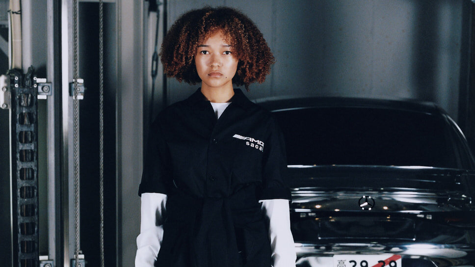 Фото: Mercedes-AMG📷Капсульная коллекция sacai x Mercedes-AMG