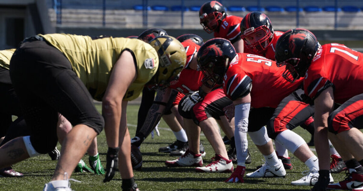 American Football formation