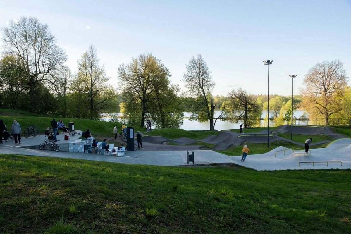 Скейт парк скейт бесконечность