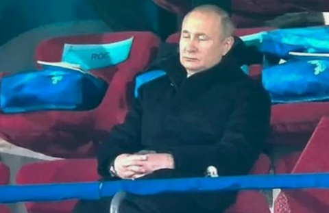 Визит В. Путина в Пекин в феврале 2022 года.