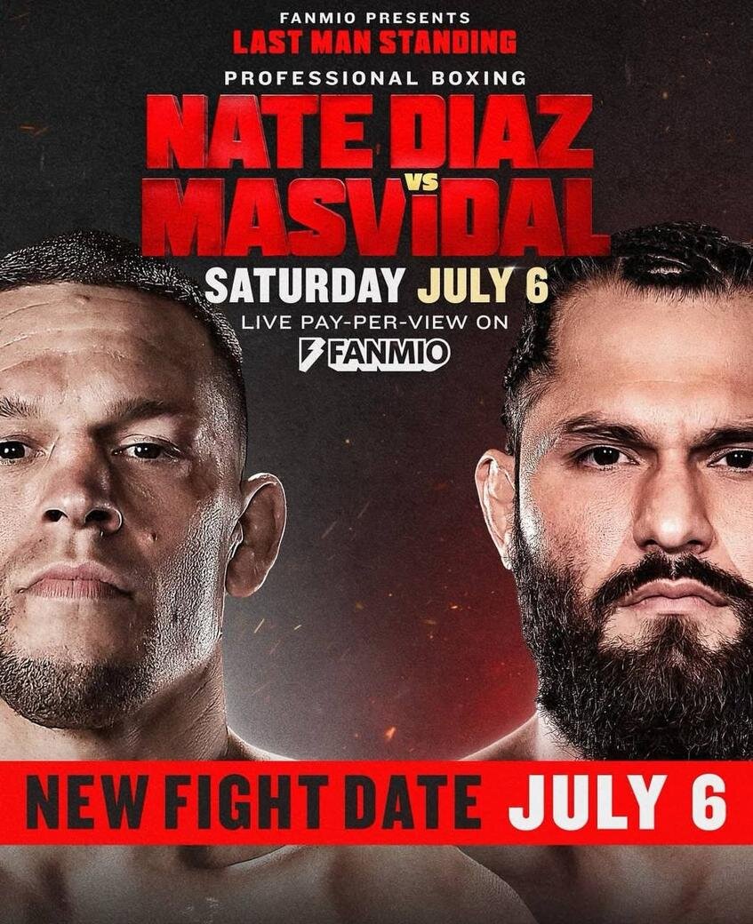     Реванш Диаса и Масвидаля состоится в ночь на 7 июля