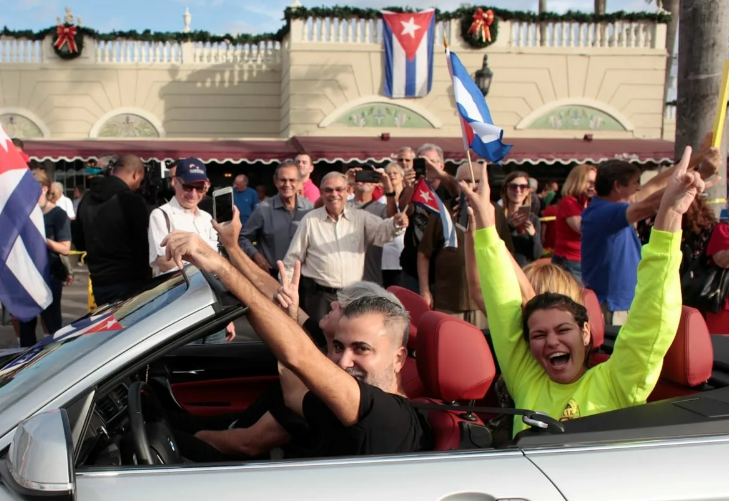 Кубинцы в Майами. Фото из открытых источников. 