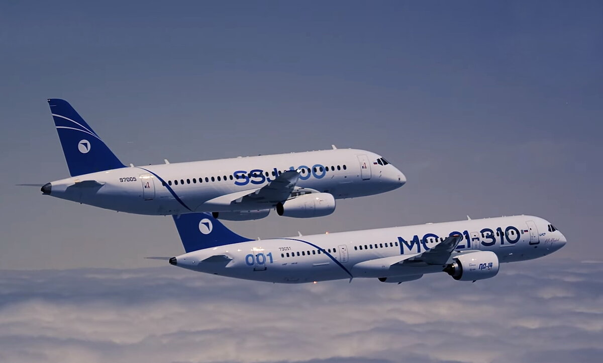 SJ-100 и МС-21