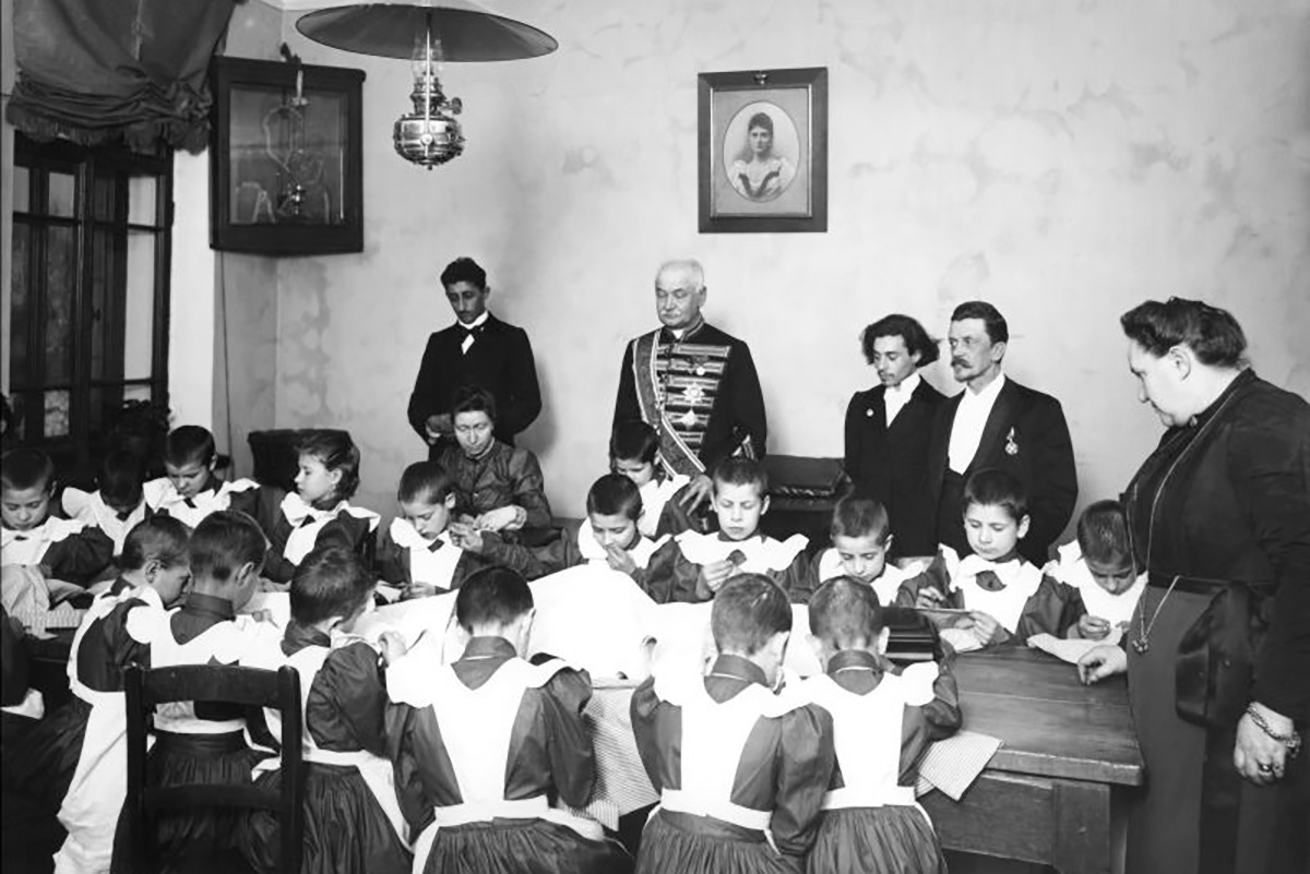 Bulla Studio / Wikimedia.org📷Ольгинский детский семейный приют трудолюбия в Санкт-Петербурге (1899)