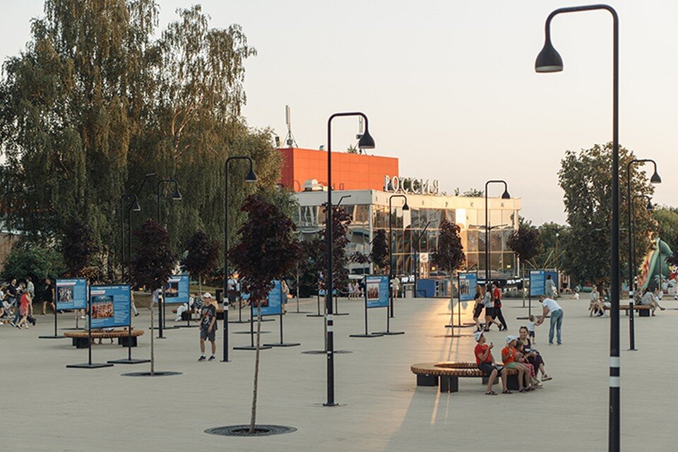    Центральная площадь Ижевске. Фото: Мария Бакланова