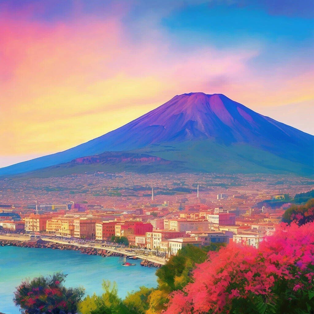 Картинка сгенерирована в приложении Шедеврум:)