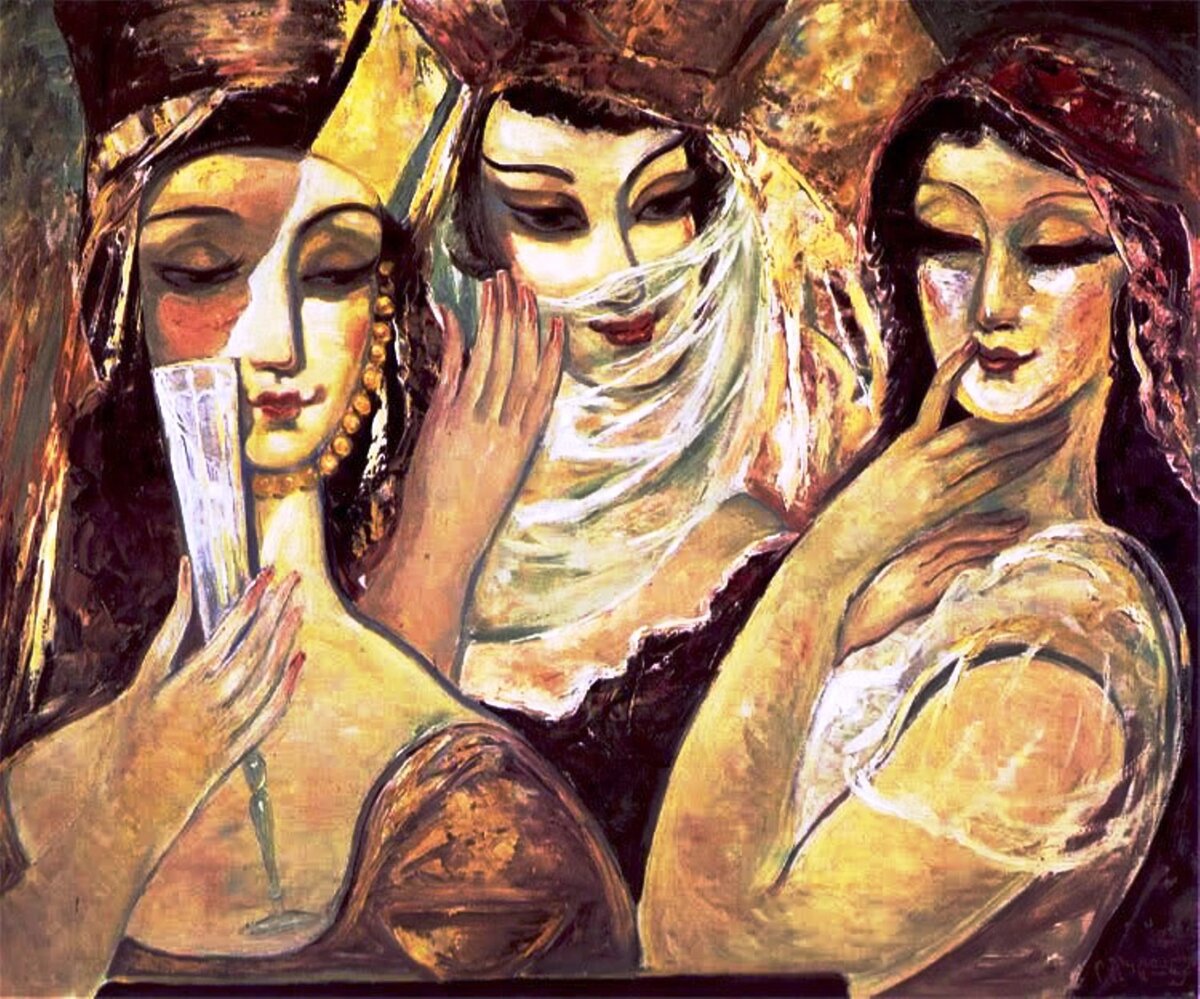 Ладо Гудиашвили. Художник. Грузия. Грузинская живопись