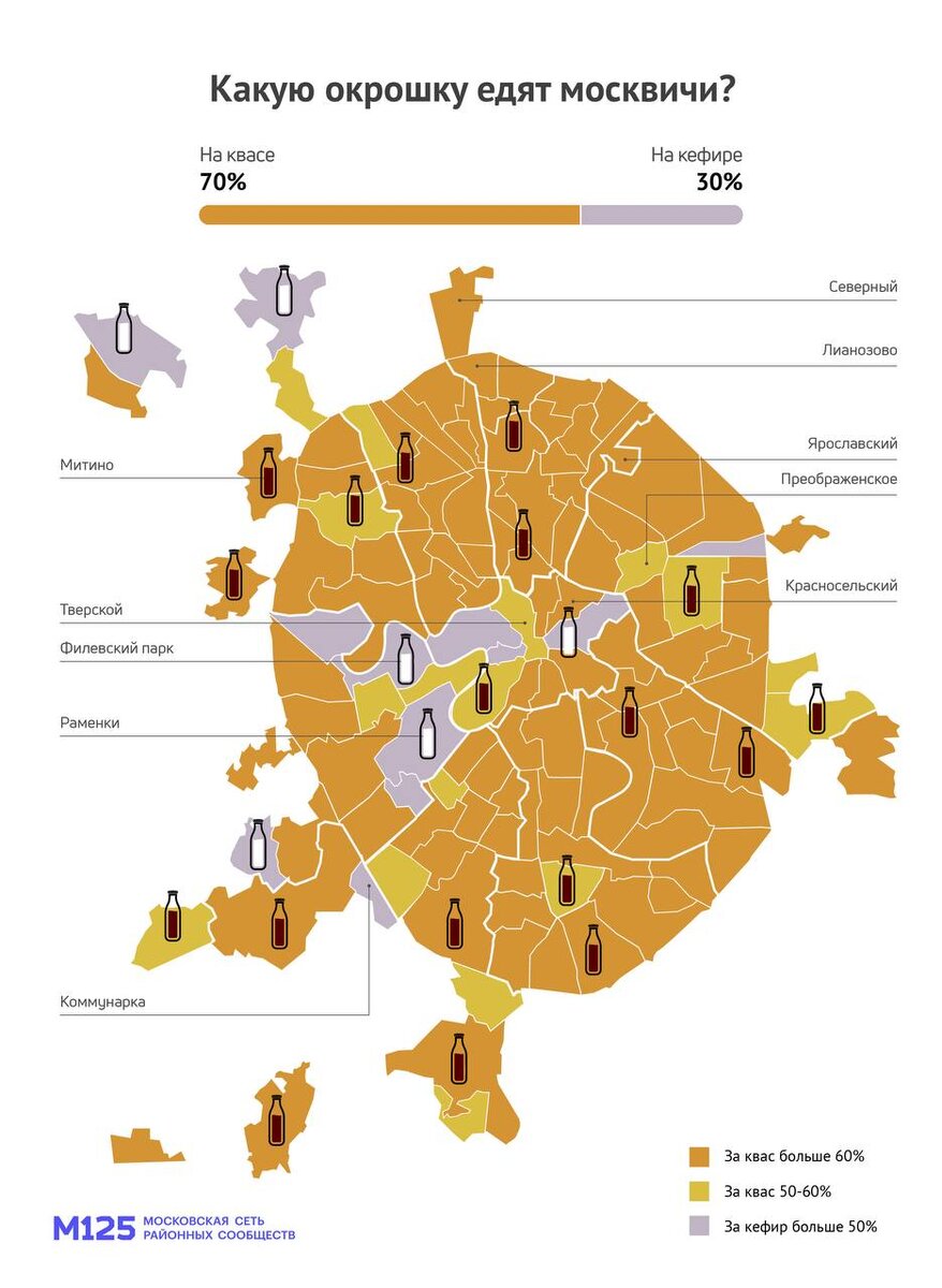 Квас или кефир? Появилась окрошечная карта Москвы | Москвич Mag | Дзен