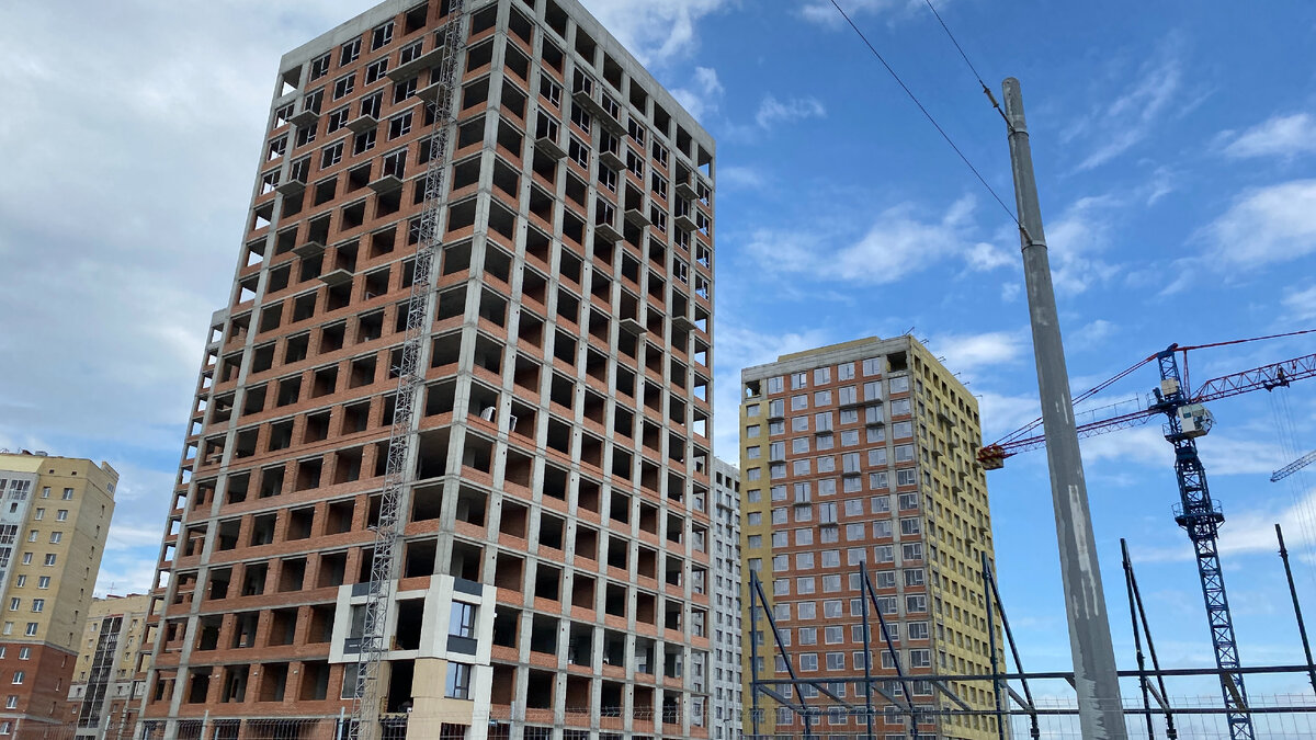 Строительство элитного жилого комплекса в Омске
