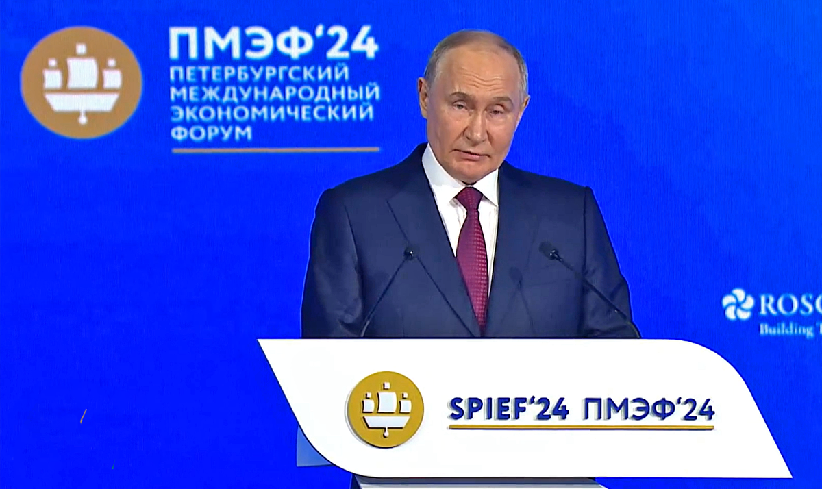 Громкое заявление Путина на ПМЭФ-2024: «Россия уже обогнала Японию и Германию по объёму экономики». Негативная реакция в соцсетях