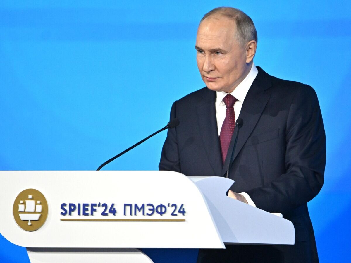    ПМЭФ-2024. Пленарное заседание© РИА Новости . Павел Бедняков