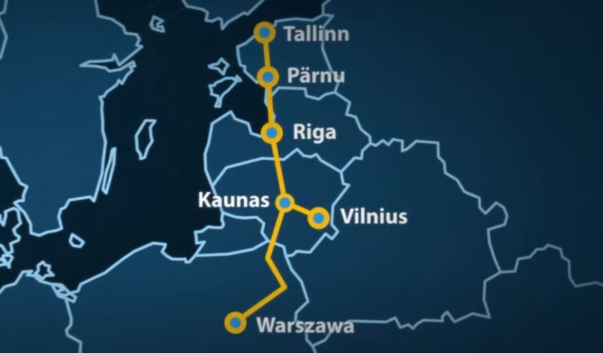 План красивый - реализация подкачала  © Rail Baltica