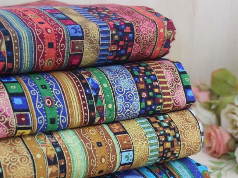 Хлопчатобумажные ткани с орнаментами