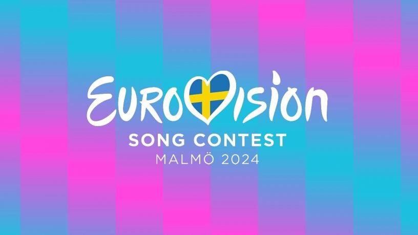 Логотип «Евровидения-2024» (Eurovision Song Contest 2024), который в этом году проходит в шведском городе Мальмё.