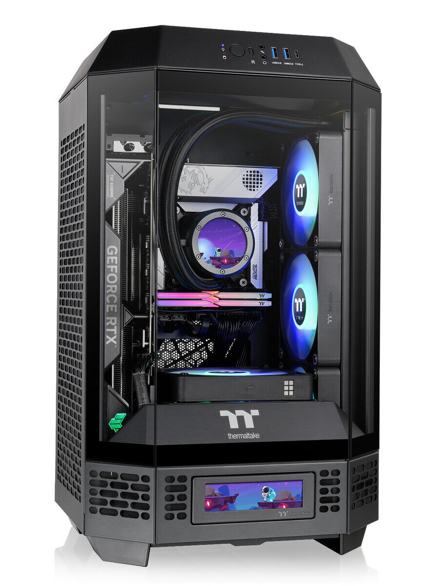 Thermaltake представила новые корпуса The Tower 250 и The Tower 600 |  OVERCLOCKERS.RU | Дзен