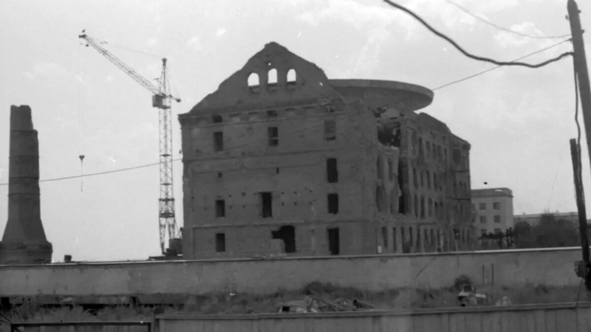 1978 год идёт строительство музея - панорамы "Сталинградская битва"